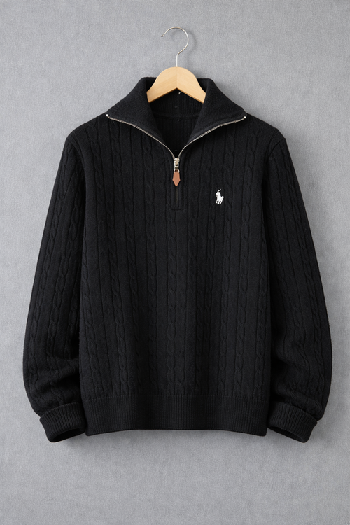 Knit Coats Collection – Light Coffee, White & Black